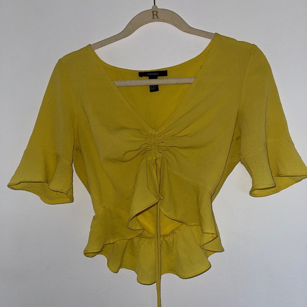 Yellow Blouse